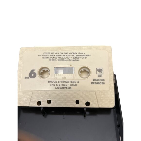 Bruce Springsteen & The E Street Band Live 1975-85 Cassette Tape 5 - Picture 3 of 3